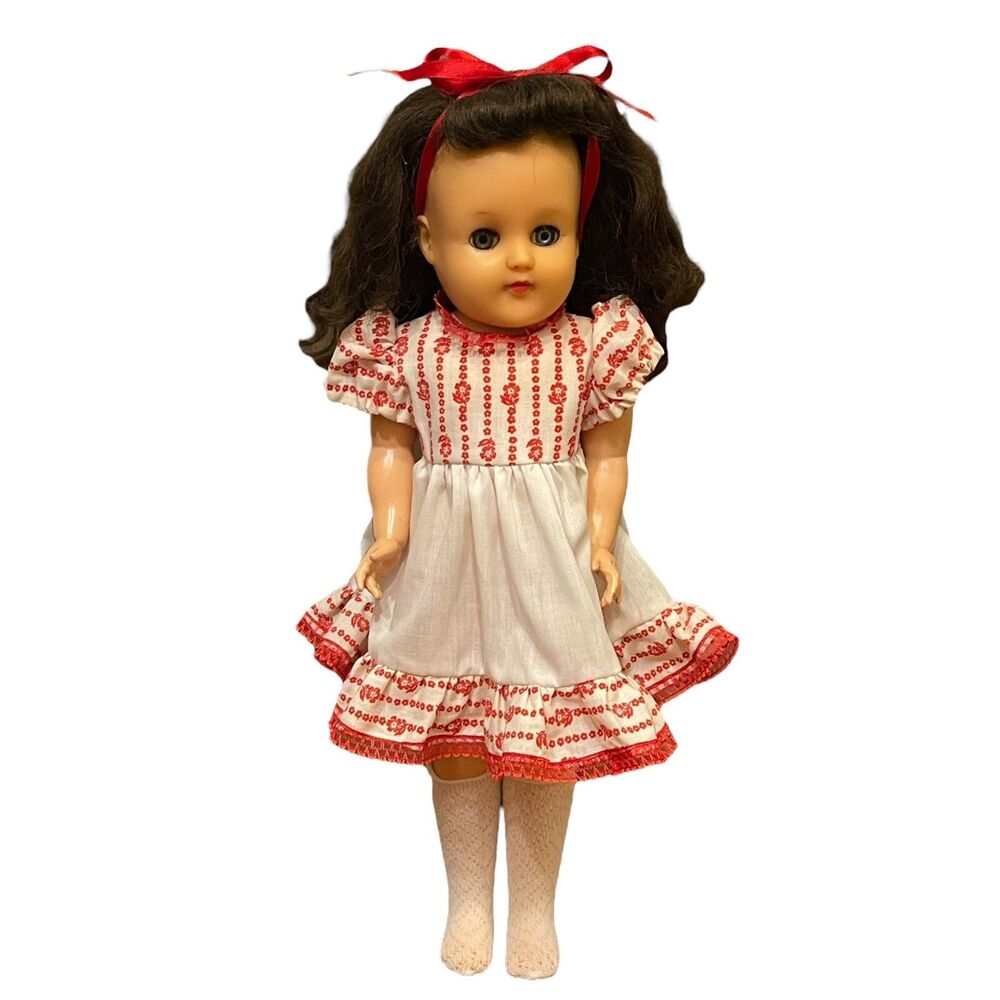 Vintage 1953 Ideal Ruth Doll V91 Toni Walker Body Vinyl Head Sleep Eyes 20”